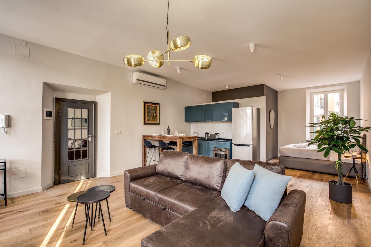 Apartmán Sant'Eiligio Loft Campo Di Fiori Řím Exteriér fotografie