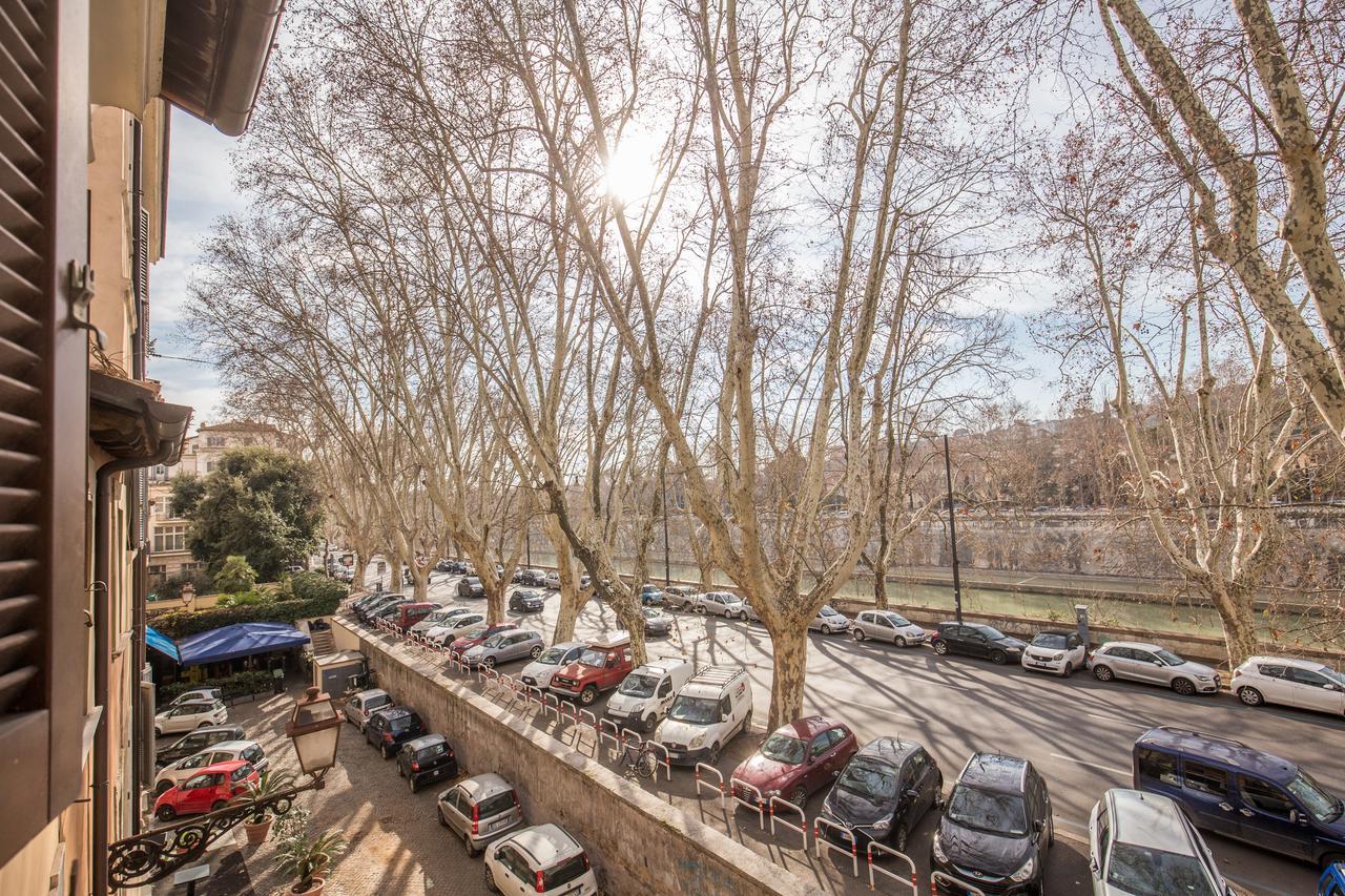 Apartmán Sant'Eiligio Loft Campo Di Fiori Řím Exteriér fotografie